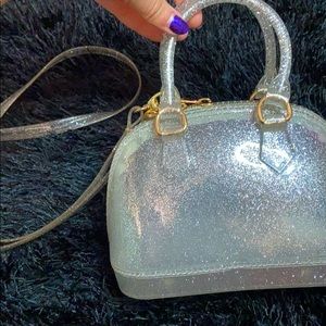 Sparkly Jelly cross body purse💕